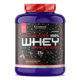 Prostar Whey 5.28lb - 2390g Chocolate Birthday Cake Ultimate Nutrition