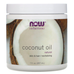 Coconut Oil - 207 ml natural Now Foods