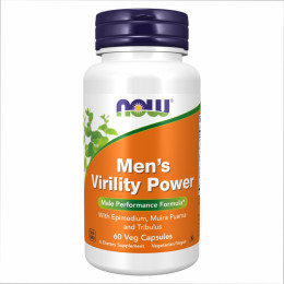 Men's Virility Power - 60 vcaps Now Foods