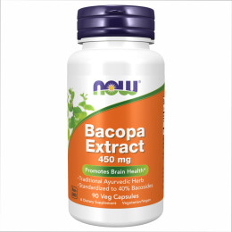 Bacopa Extract 450 mg - 90 vcaps Now Foods