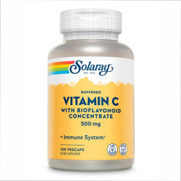 Vitamin C with Bioflavonoid Concentrate 500mg - 100 vcaps Solaray