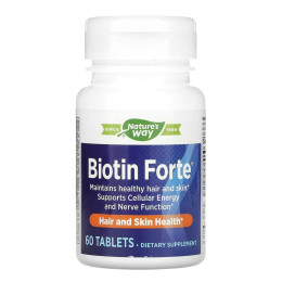 Biotin Forte 5 mg - 60 tabs Nature's Way