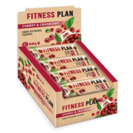 Fitness Plan Muesli Bar - 30x30g Cherry Cranberry VALE