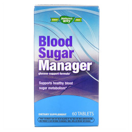 Blood Sugar Manager - 60 tabs Nature's Way