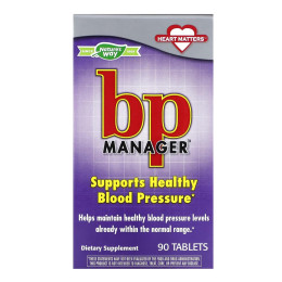 BP Manager - 90 tabs Nature's Way