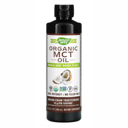 100% Organic MCT Oil - 16 oz Nature's Way