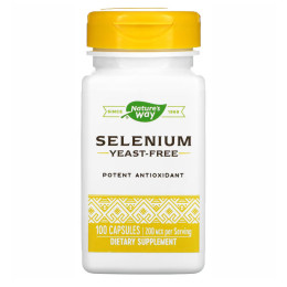 Selenium 200 mcg - 100 caps Nature's Way