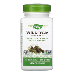 Wild Yam - 180 vcaps Nature's Way