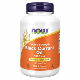 Black Currant Oil 1000mg - 100 sgels Now Foods