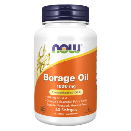 Borage Oil 1000mg  - 60 sgels Now Foods