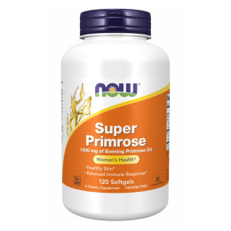 Super Primrose 1300mg - 120 sgels Now Foods