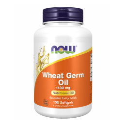 Wheat Germ Oil 1130mg - 100 sgels Now Foods