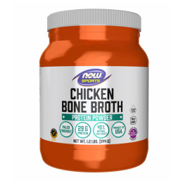 Chicken Bone Broth Pwd - 1.2 lbs Now Foods