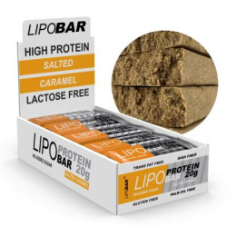 Lipobar - 20x50g Salted caramel Lipobar