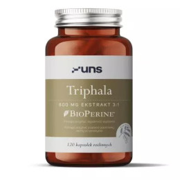 Triphala 800mg - 120 veg caps UNS Vitamins