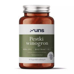 Pestki winogron - 90 caps UNS Vitamins