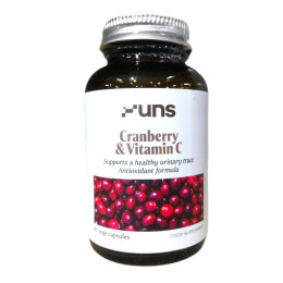 Cranberry Vitamin C - 60 veg caps UNS Vitamins