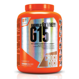 G15 Anabolic Gainer - 3000g Choco-Coconut Extrifit