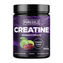 Creatine Monohydrate - 300g Cherry Lime Pure Gold