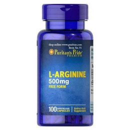 L-Arginine 500mg - 100caps Puritans Pride