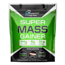 Super Mass Gainer - 4000g Blueberry Cheesecake Powerful Progress