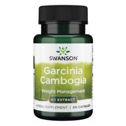 Garcinia Cambogia 5:1 Extract 80 mg - 60 Caps Swanson