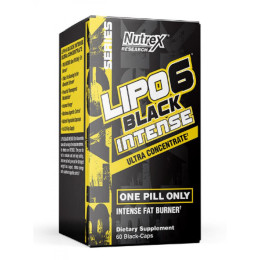 Lipo 6 Black Intense - 60 caps Nutrex