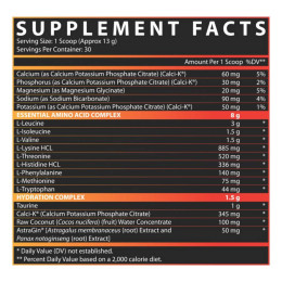 EAA Hydration - 30srv Blood Orange Nutrex