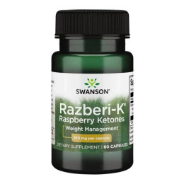 Razberi-K Raspberry Ketones 100mg - 60caps Swanson