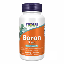 Boron  3mg - 100 vcaps Now Foods