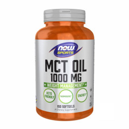 MCT Oil 1000 mg - 150 sgels Now Foods