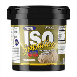 ISO Sensation 5lb - 2270g Vanilla Bean Ultimate Nutrition