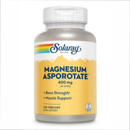 Magnesium Asporotate 400mg - 120 vcaps Solaray