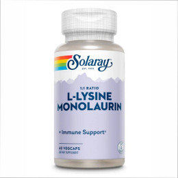 L-Lysine Monolaurin 1:1 - 60 vcaps Solaray