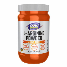 Arginine Powder Pure - 454g Now Foods