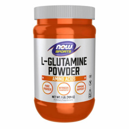 L-Glutamine Powder - 454g Now Foods