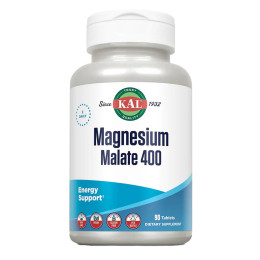 Magnesium Malate 400mg - 90 tabs KAL