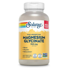 Magnesium Glycinate 350mg - 240 vcaps Solaray