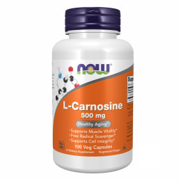 Carnosine 500mg - 100 vcaps Now Foods