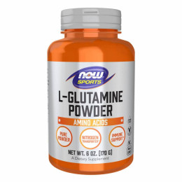 L-Glutamine Powder - 170g Now Foods