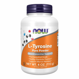 L-Tyrosine Powder - 113g Now Foods