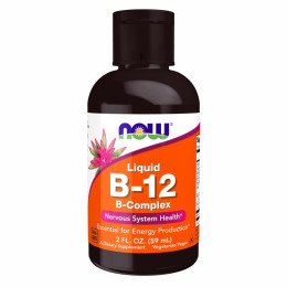 B-12 Liquid B-Complex - 2 oz Now Foods