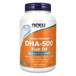 DHA 500mg - 180 sgels Now Foods