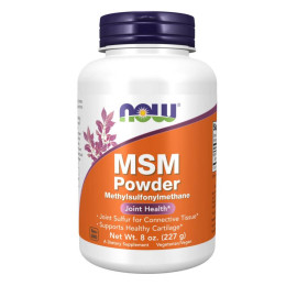 MSM Pure Powder - 8 oz Now Foods