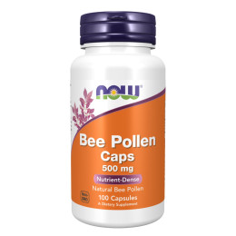 Bee Pollen 500mg - 100 caps Now Foods