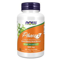 Phase-2 500 mg - 120 vcaps Now Foods