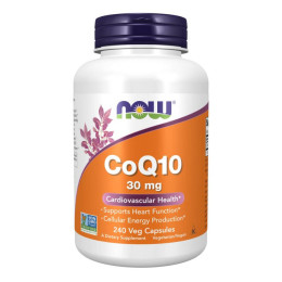 CoQ10 30mg - 240 vcaps Now Foods