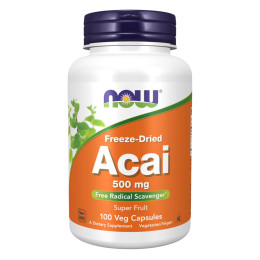 ACAI 500mg - 100 vcaps Now Foods