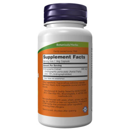 Andrographis Extract 400mg - 90 vcaps Now Foods