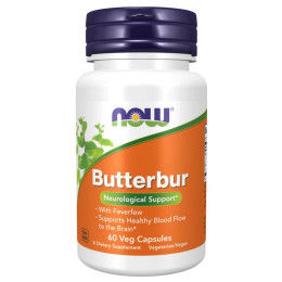 Butterbur 75mg - 60 vcaps Now Foods